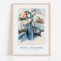 Paul Cezanne - Roses in a Bottle 1900-1904