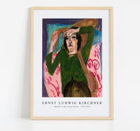 
              Ernst Ludwig Kirchner - Woman in the Green Blouse 1912-1913
            