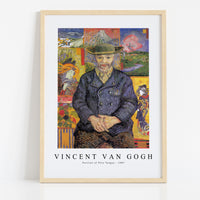 Vincent Van Gogh - Portrait of Père Tanguy 1887