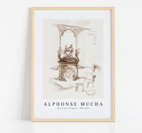
              Alphonse Mucha - Sketch for a fireplace 1869-1939
            