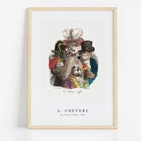 A. Cheyere - Les Chiens Coiffés 1825
