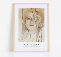 
              Jan Toorop - Portrait of an unknown woman (1868–1928)
            