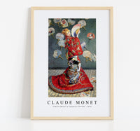 
              Claude Monet - Camille Monet In Japanese Costume 1876
            