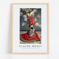 Claude Monet - Camille Monet In Japanese Costume 1876