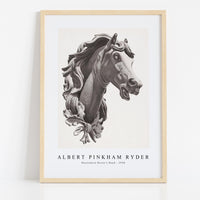 Albert Pinkham Ryder - Decorative Horse's Head 1938