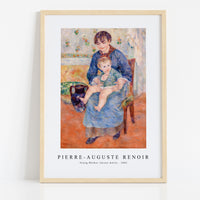 Pierre Auguste Renoir - Young Mother (Jeune mère) 1881