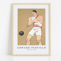 Edward Penfield - Hammer Throw 1908
