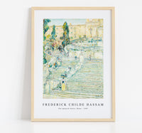 
              Frederick Childe Hassam - The Spanish Stairs, Rome (1987)
            