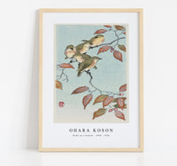 
              Ohara Koson - Birds on a branch (1900 - 1936) by Ohara Koson (1877-1945)
            