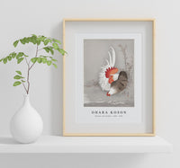 
              Ohara Koson - Rooster and chicken (1900 - 1930) by Ohara Koson (1877-1945)
            