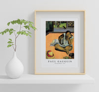 
              Paul Gauguin - Brooding Woman 1891
            