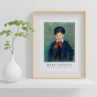 Mary Cassatt - Portrait of Charles Dikran Kelekian, Age Eight 1908