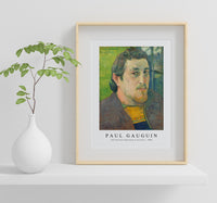 
              Paul gauguin - Self-Portrait Dedicated to Carrière 1888
            