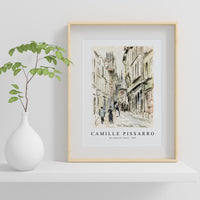 Camille Pissarro - Rue Damiette, Rouen 1884
