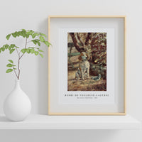 Henri De Toulouse–Lautrec - The Artist's Dog Flèche 1881