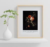 
              Elias Van Den Broeck - Still Life with Roses 1670-1708
            