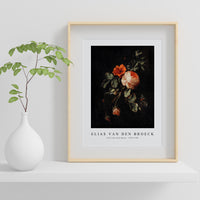 Elias Van Den Broeck - Still Life with Roses 1670-1708