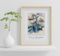 
              Paul Cezanne - Roses in a Bottle 1900-1904
            