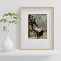 Sir Edward Burne Jones - The Briar Rose Series - Study for 'The Garden Court' (1893)