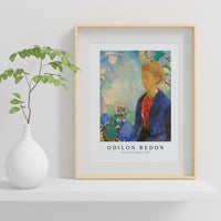 Odilon Redon - Baronne de Domecy 1900