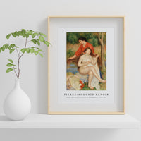 Pierre Auguste Renoir - Bather and Maid (La Toilette de la baigneuse) 1900-1901