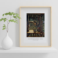 Sir Edward Burne Jones - The Merciful Knight painting in high resolution by Sir Edward Burne–Jones