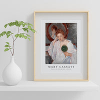 Mary Cassatt - Denise at Her Dressing Table 1908-1909