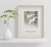 
              Ohara Koson - Little Egrets in flight (1925 - 1936) by Ohara Koson (1877-1945)
            