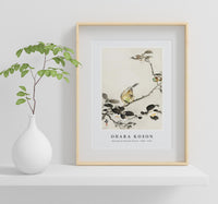 
              Ohara Koson - Bunting on blossom branch (1900 - 1930) by Ohara Koson (1877-1945)
            