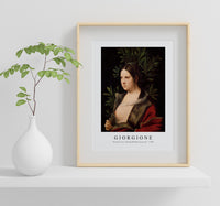 
              Giorgione - Portrait of a Young Woman (Laura) 1506
            