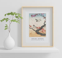 
              Ohara Koson - Two great tits at blossoming tree (1925 - 1936) by Ohara Koson (1877-1945)
            