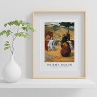 Odilon Redon - Alexander and Bucephalus 1861-1862