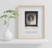 
              Odilon Redon - It Was a Veil, an Imprint 1891
            