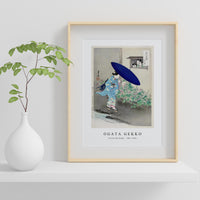 Ogata Gekko - Flowering Hedge (1887–1896)