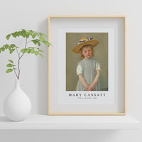 Mary Cassatt - Child in a Straw Hat 1886
