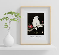 
              Ohara Koson - Cockatoo and pomegranate (1925 - 1936) by Ohara Koson (1877-1945)
            
