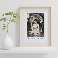 Paul Gauguin - Buddha, from the Suite of Late Wood-Block Prints 1898-1899