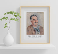 
              Claude Monet - Portrait of Monsieur Coquette, Father 1880
            