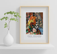 
              Paul Cezanne - The Flowered Vase (Le Vase Fleuri) 1896-1898
            
