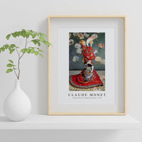 Claude Monet - Camille Monet In Japanese Costume 1876