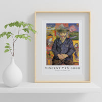 Vincent Van Gogh - Portrait of Père Tanguy 1887