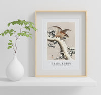 
              Ohara Koson - Eagle on a tree branch (1887 - 1930) by Ohara Koson (1877-1945)
            