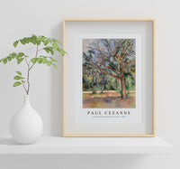 
              Paul Cezanne - Trees and Road (Arbres et route) 1890
            