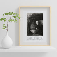 Odilon Redon - And the Seeker was Engaged in an Endless Search 1886