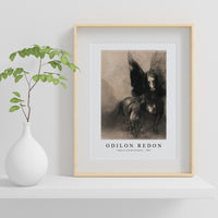 Odilon Redon - Pegasus and Bellerophon 1888