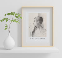 
              Odilon Redon - Brunnhilde 1894
            