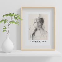 Odilon Redon - Brunnhilde 1894