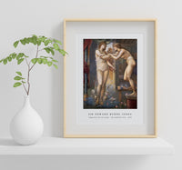 
              Sir Edward Burne Jones - Pygmalion and the Image - The Godhead Fires (1878)
            