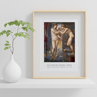 Sir Edward Burne Jones - Pygmalion and the Image - The Godhead Fires (1878)