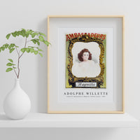 Adolphe Willette - Lemercier Ambassadeurs, Magnitta. Affiche couleur 1895